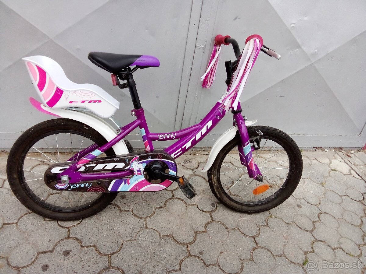 Dievčenský bicykel CTM Jenny 16