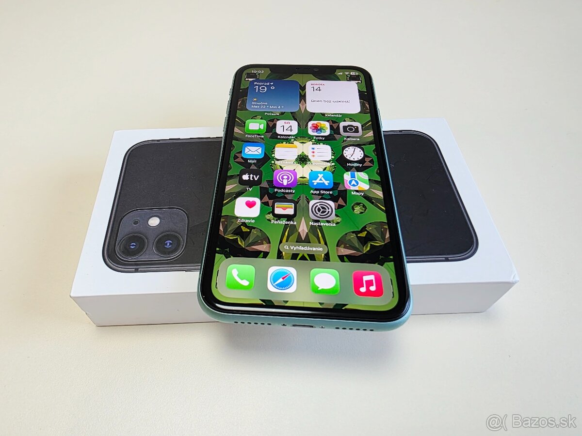 Apple iphone 11 64GB GREEN,ZDRAVIE BATERKY 100%