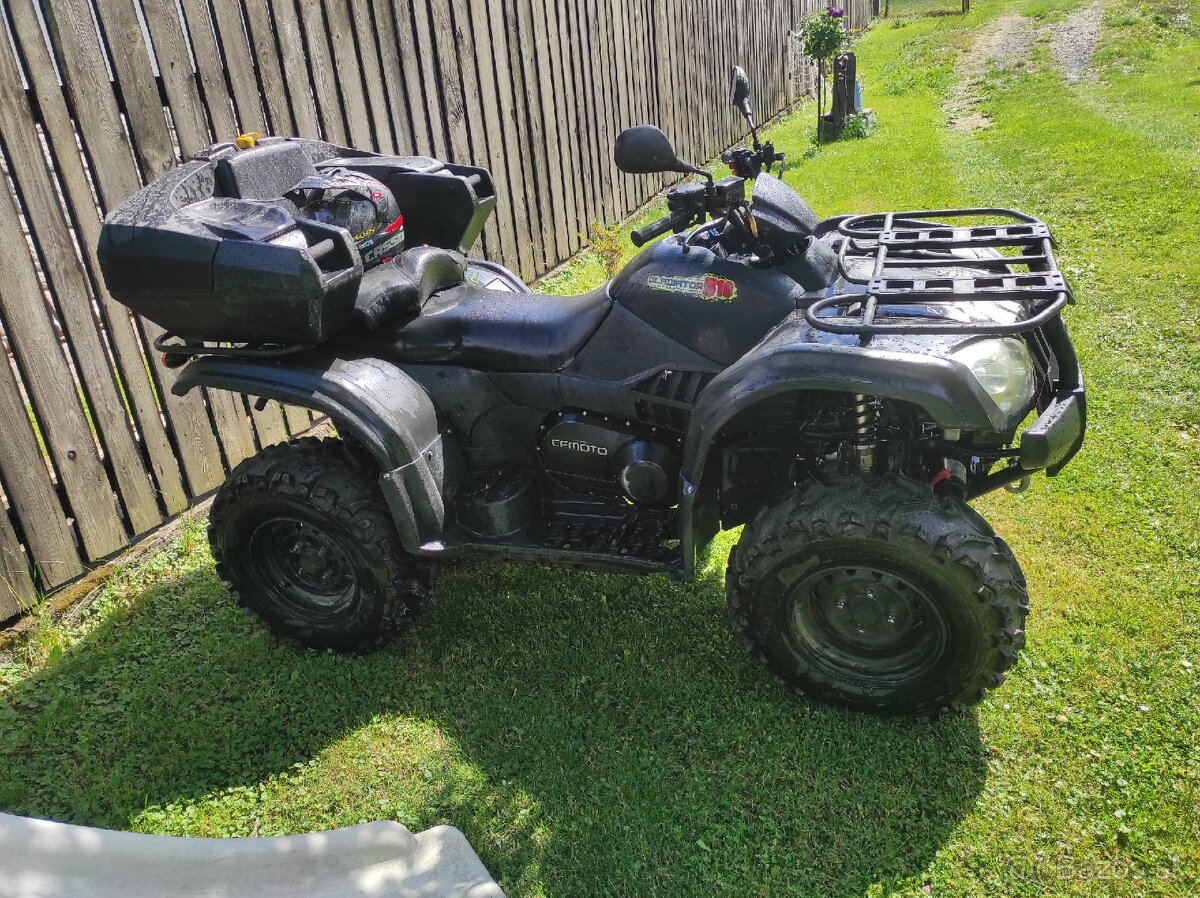 Predám štvorkolku cfmoto 510