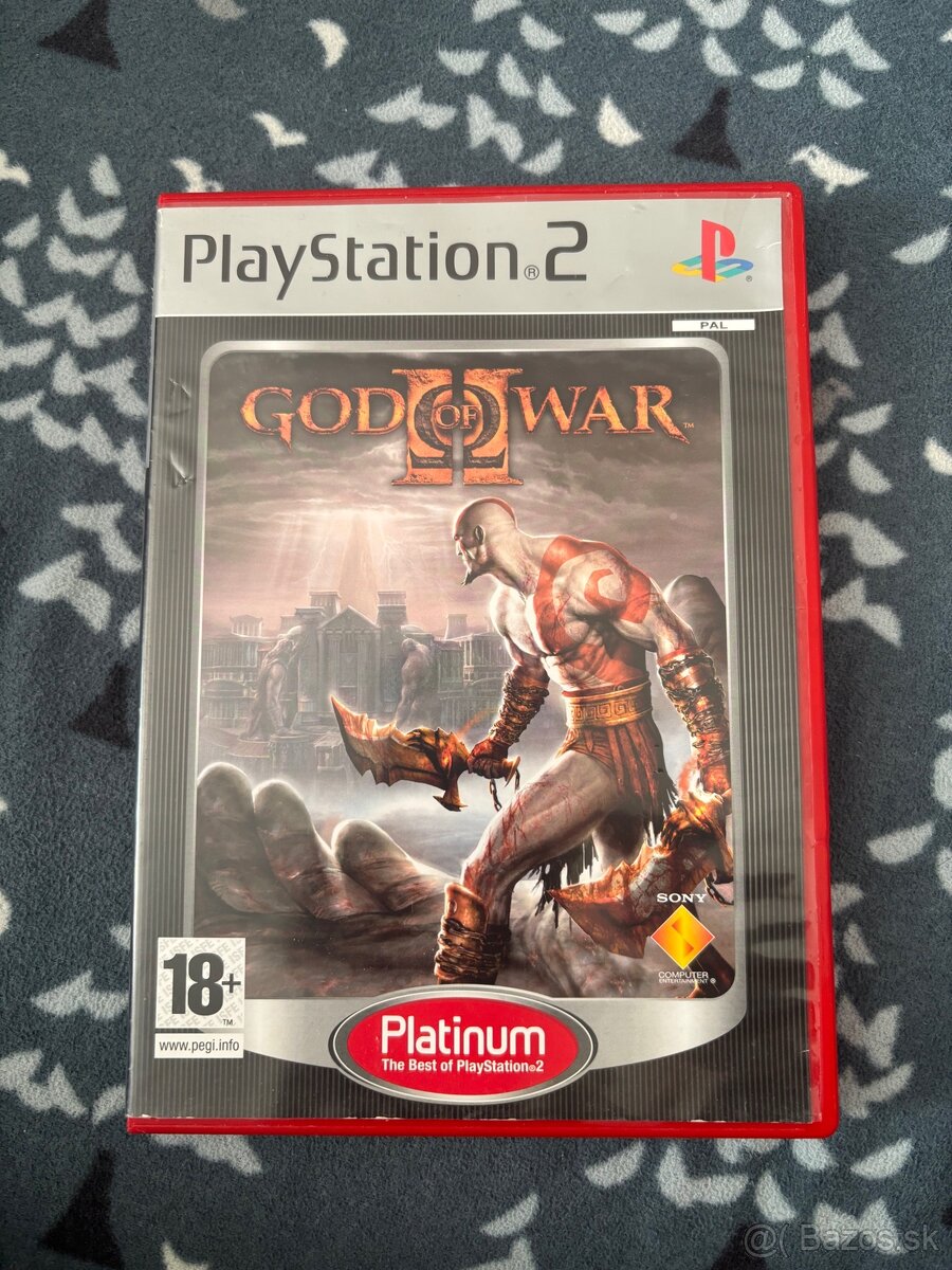 God of War 2 PS2 Platinum