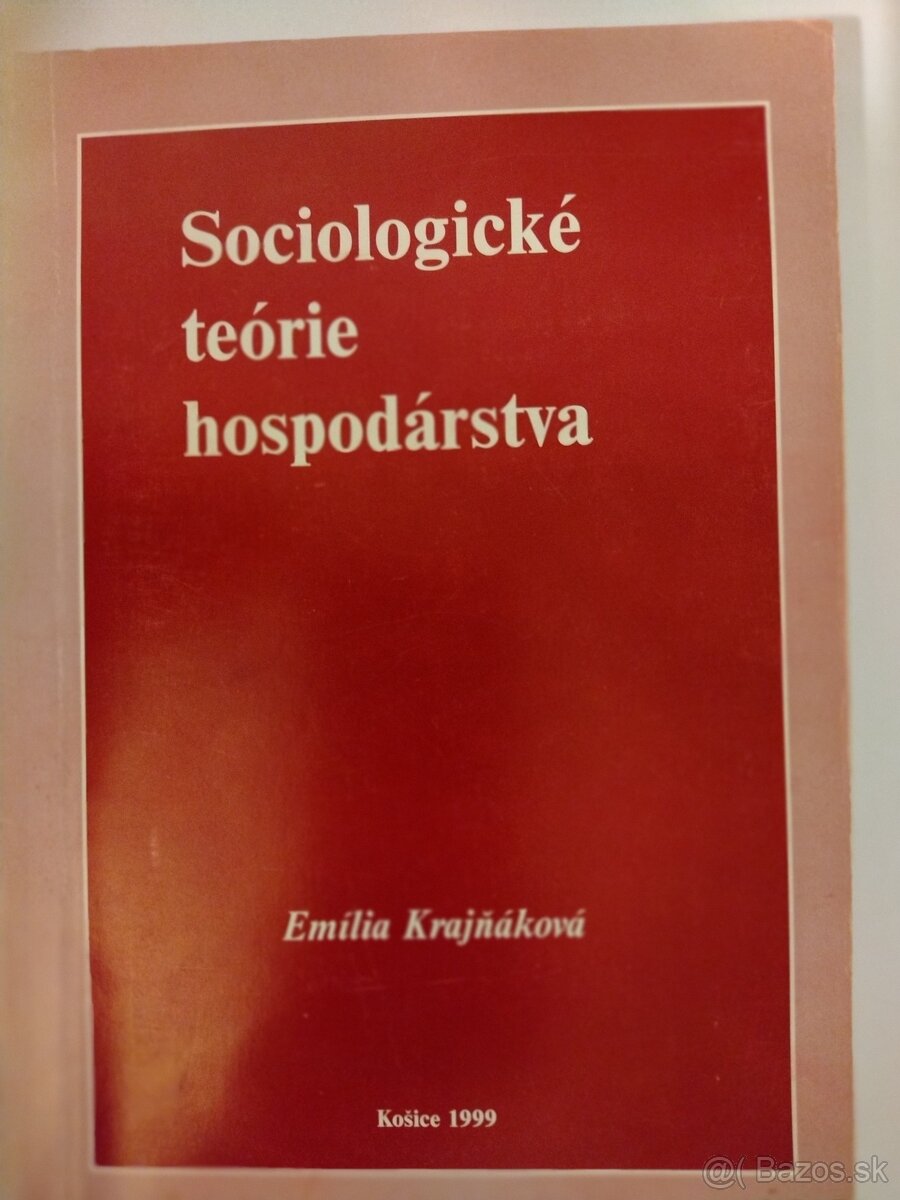 Sociologické teórie hospodárstva