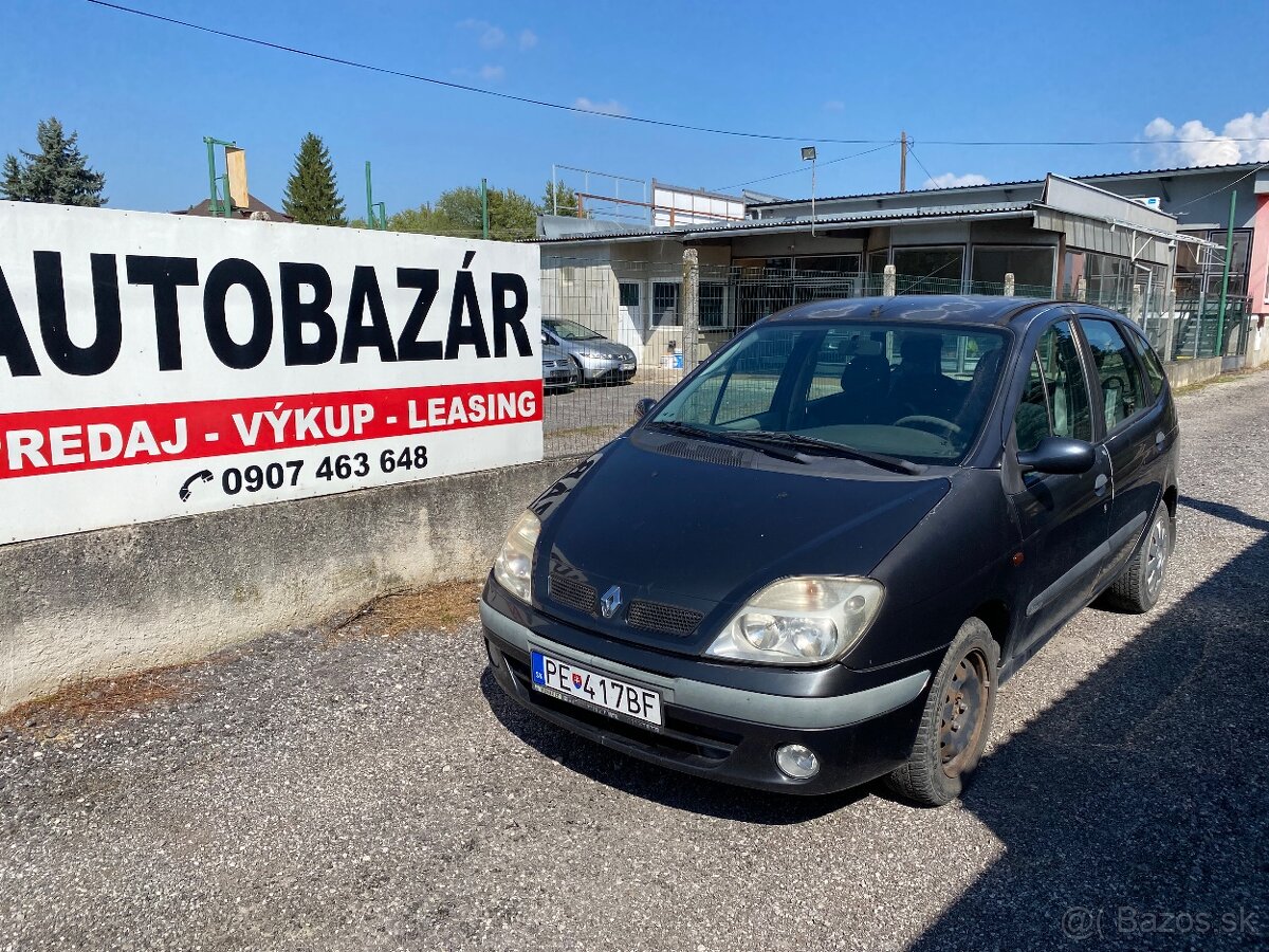 Renault Scenic 1.9DTi 59kW, Rok výroby 2001, Klimatizácia