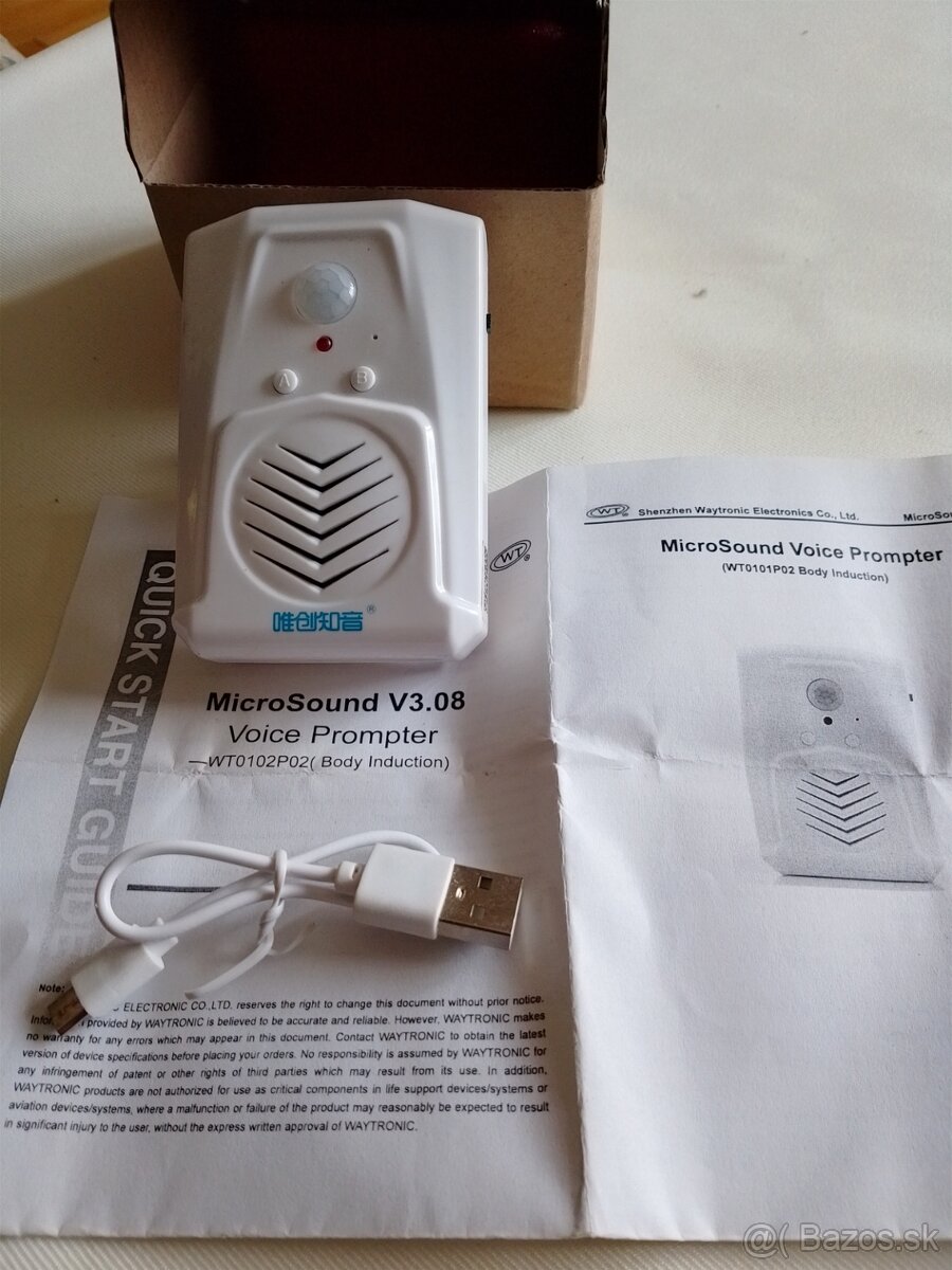 Hlásič pohybu - nové