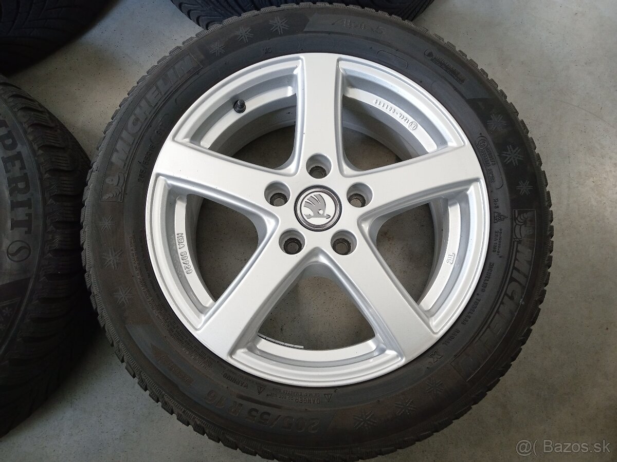 Zimne ALU 5x112 R16 6,5J ET46 ALUTEC SKODA OCTAVIA