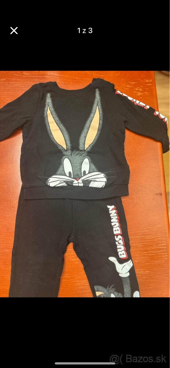 Detská tepláková súprava, veľkosť 86, super stav.