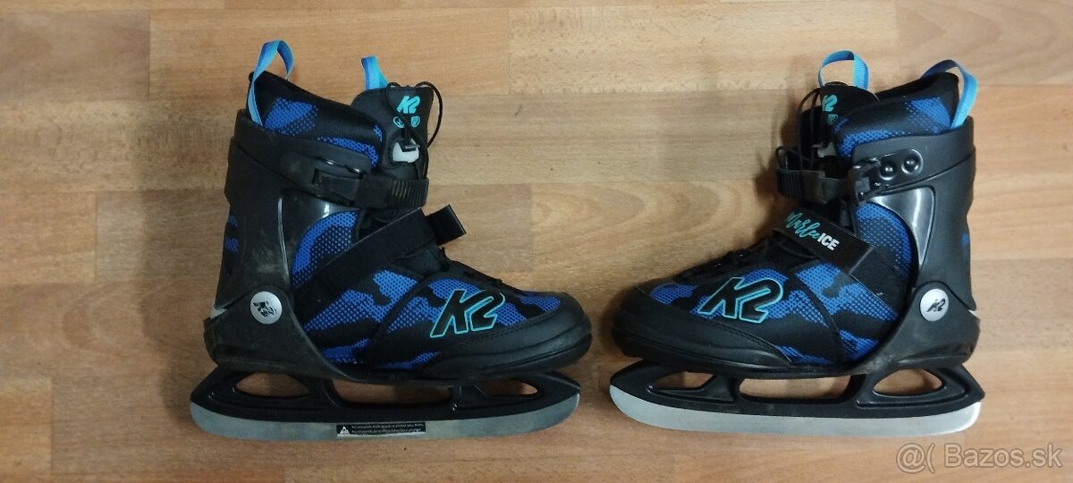 Predám det.dievč.ľadové korčule K2 od EU-35-40.