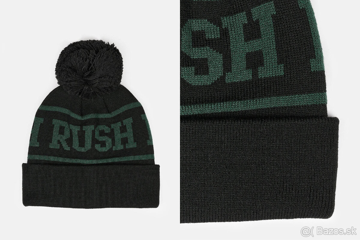 Zimná čiapka s Brmbolcom, s Vysokým okrajom, s Plameňmi