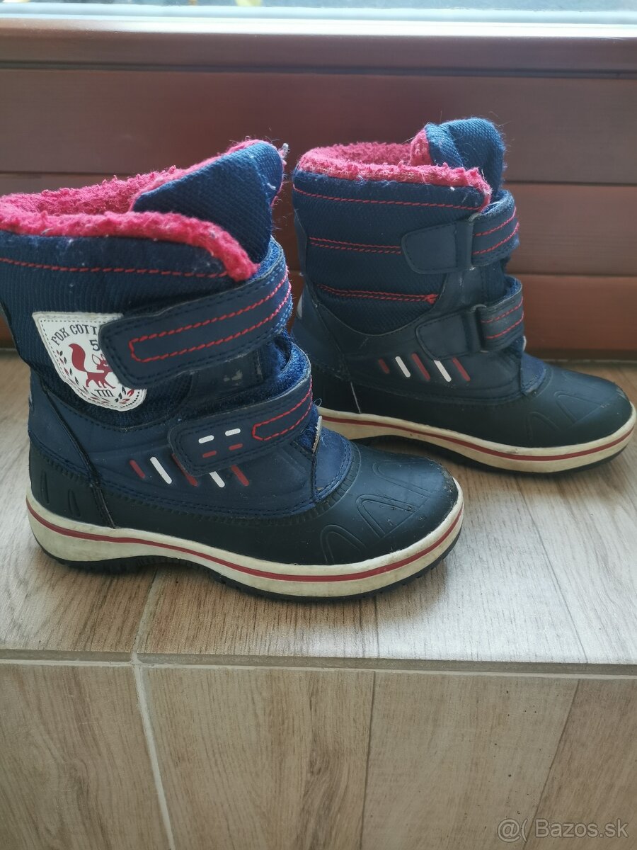 Zimne topánky veľkosť 27