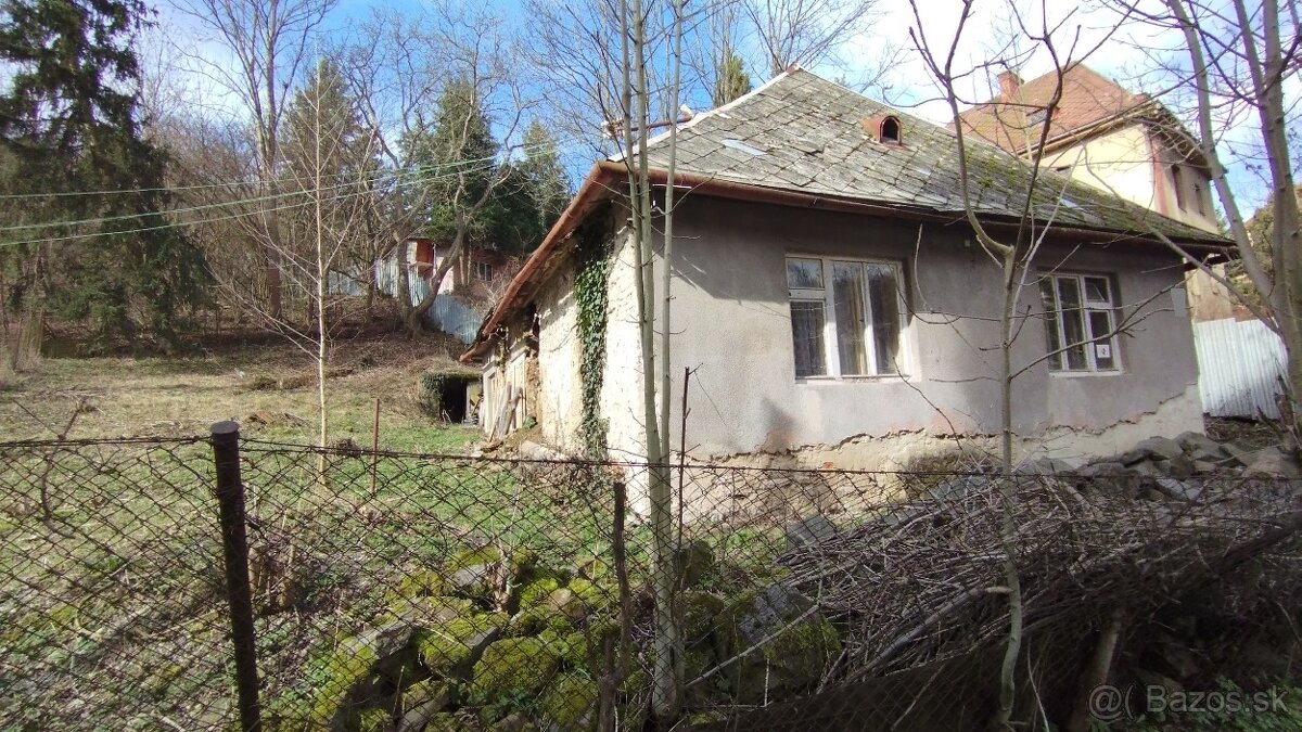 Dom s pekným pozemkom Banská Štiavnica