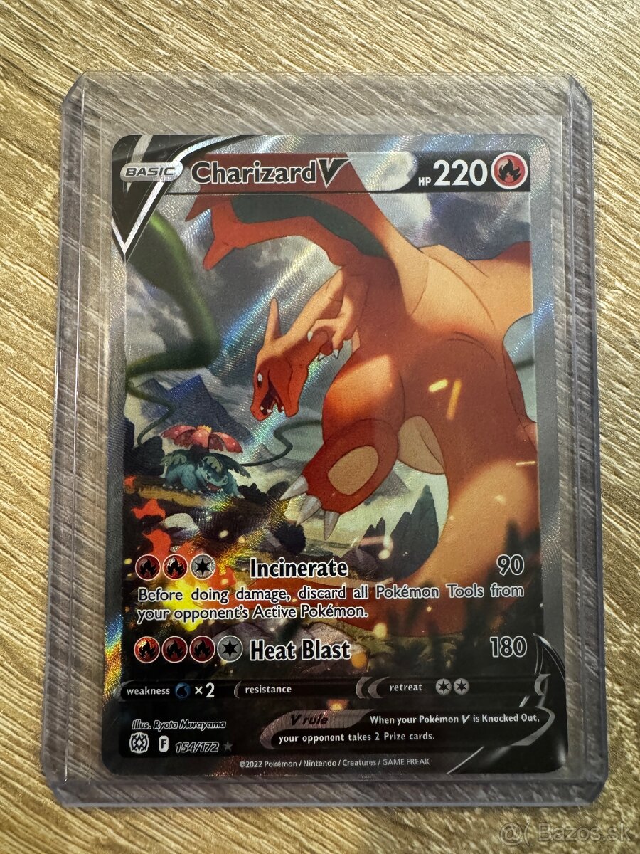 Pokemon karta - Charizard V alt art