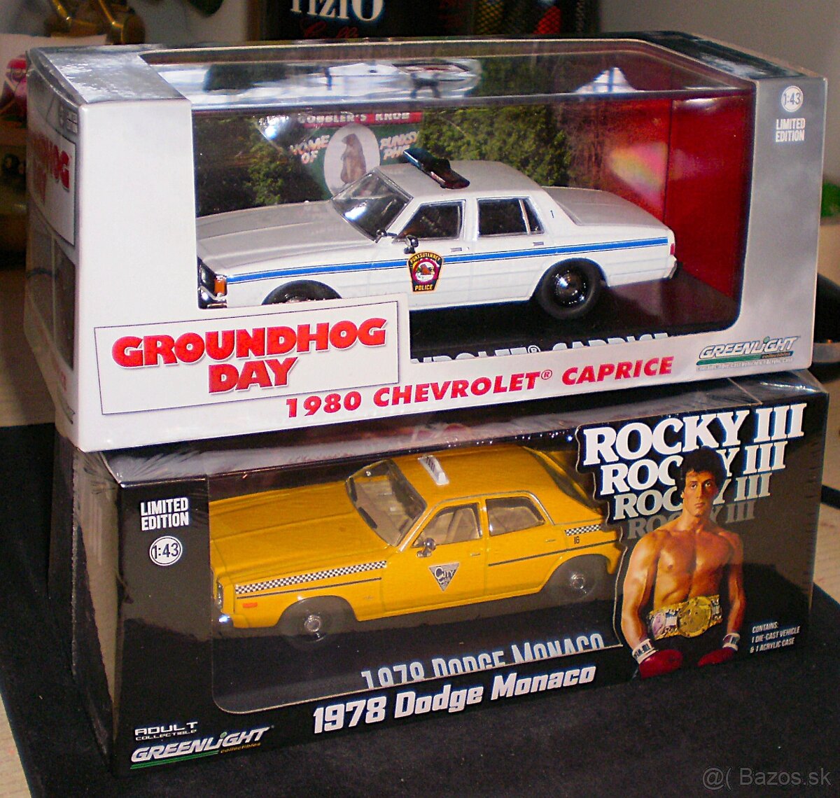 DODGE MONACO a CHEVROLET CAPRICE , 1:43 , GREENLIGHT