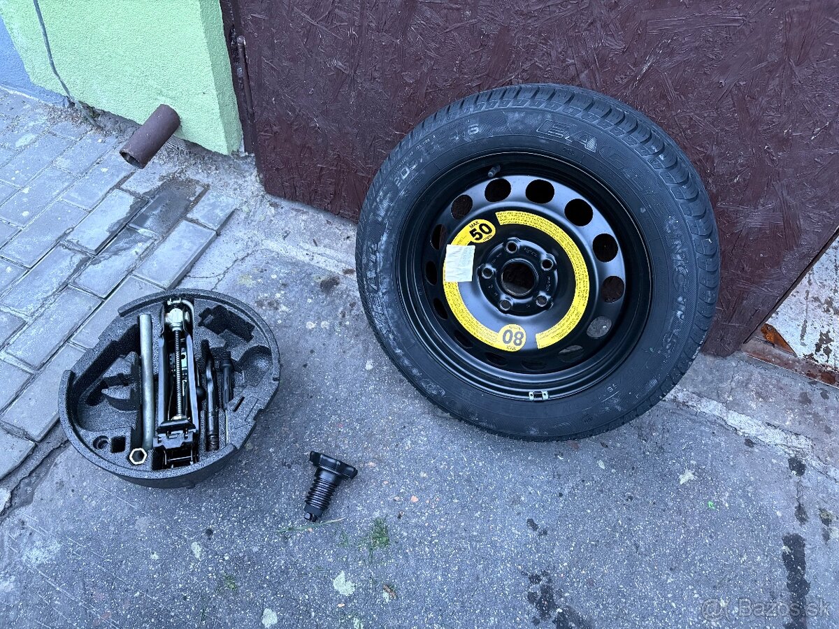 Rezerva 5x112 r16 výplň rezervy zdvihák