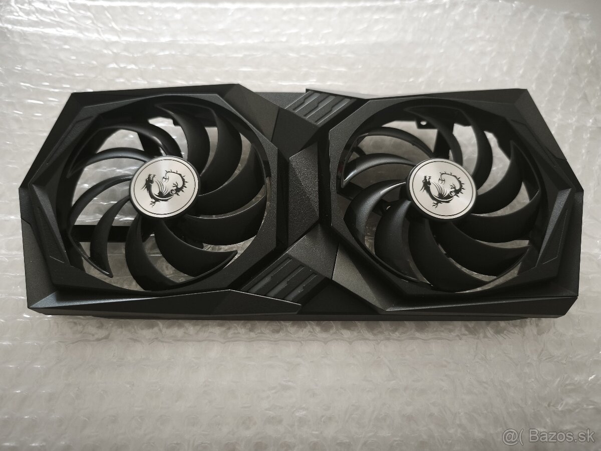 Ventilátory s uchytením od GPU - MSI RTX 3060 GAMING X