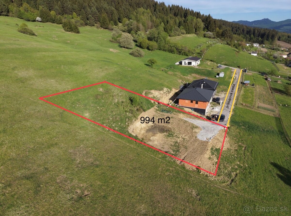 건물 부지 994m² 매매 - Bytča, Pšurnovice 일부