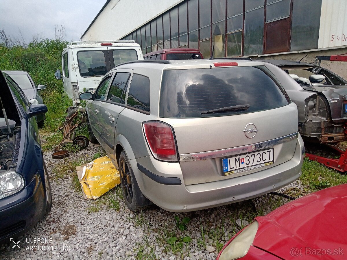 Rozpredám opel Astra H 1.9 cdti