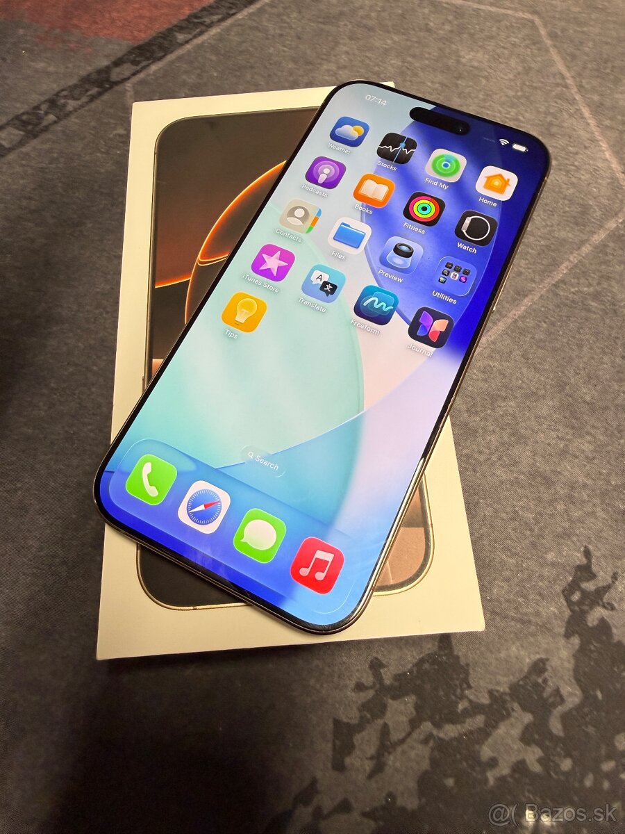 iPhone 16 Pro Max 256 GB – púštny titán