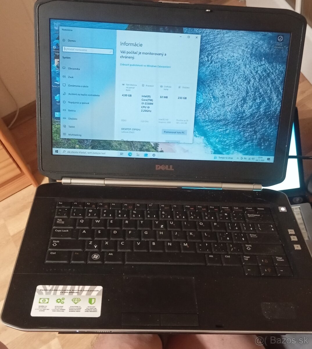 Dell E5420 - i3 2330M, 4GB, 320GB, 14"