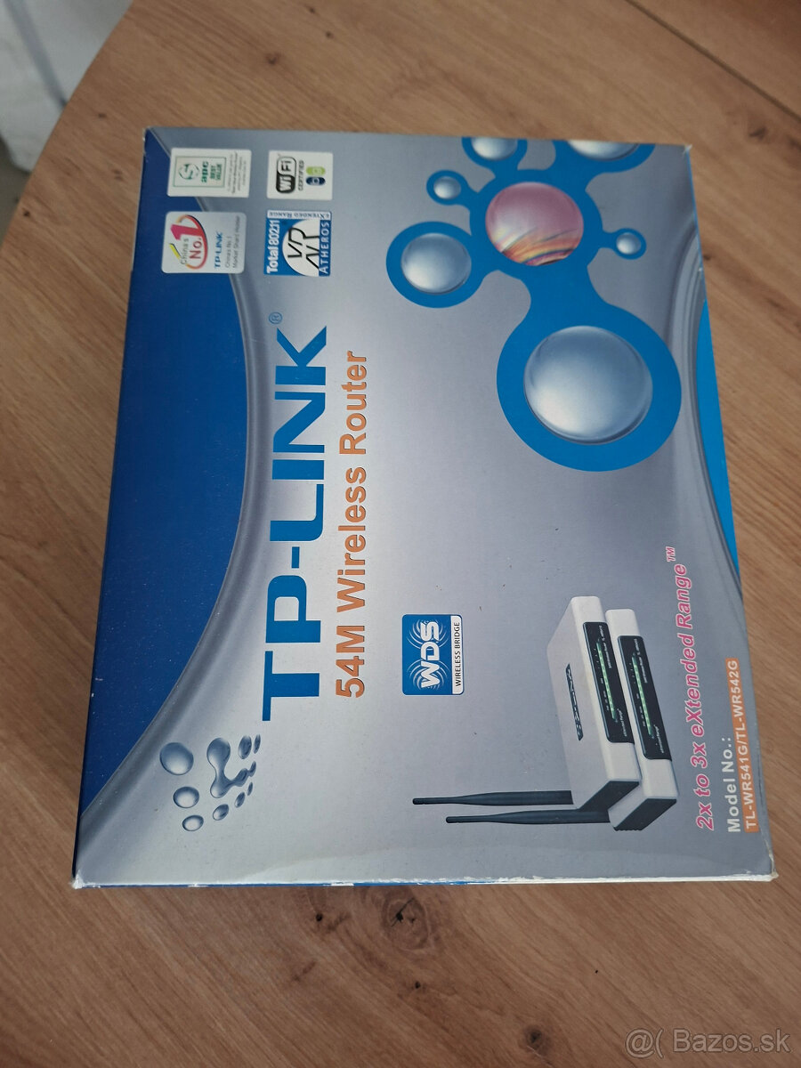 Predám TP-Link TL-WR542G – bezdrôtový router