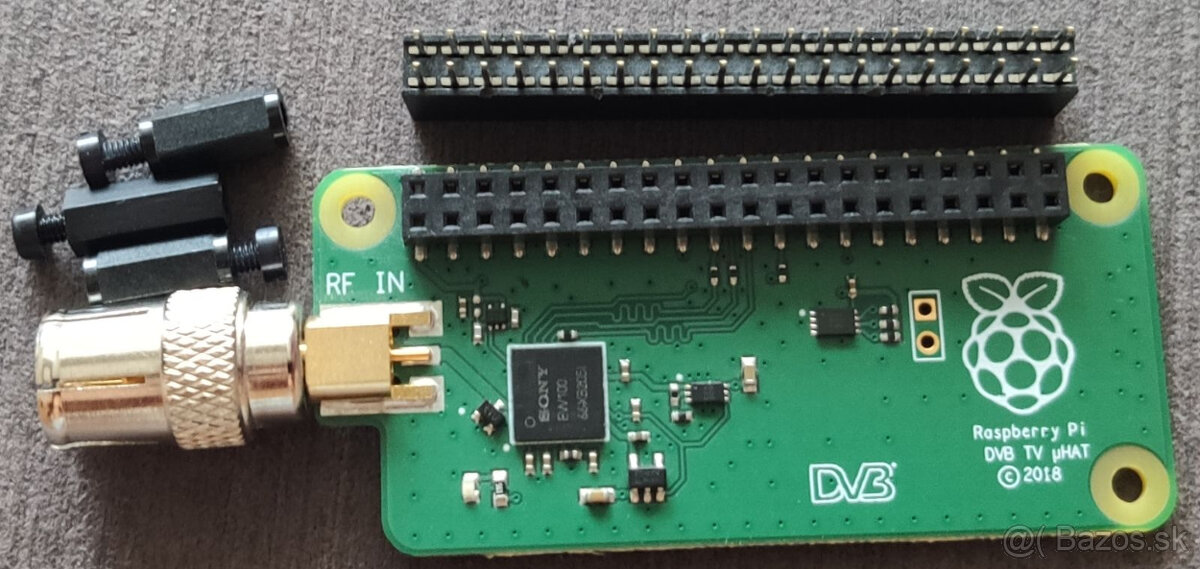 DVB TV hat pre Raspberry Pi