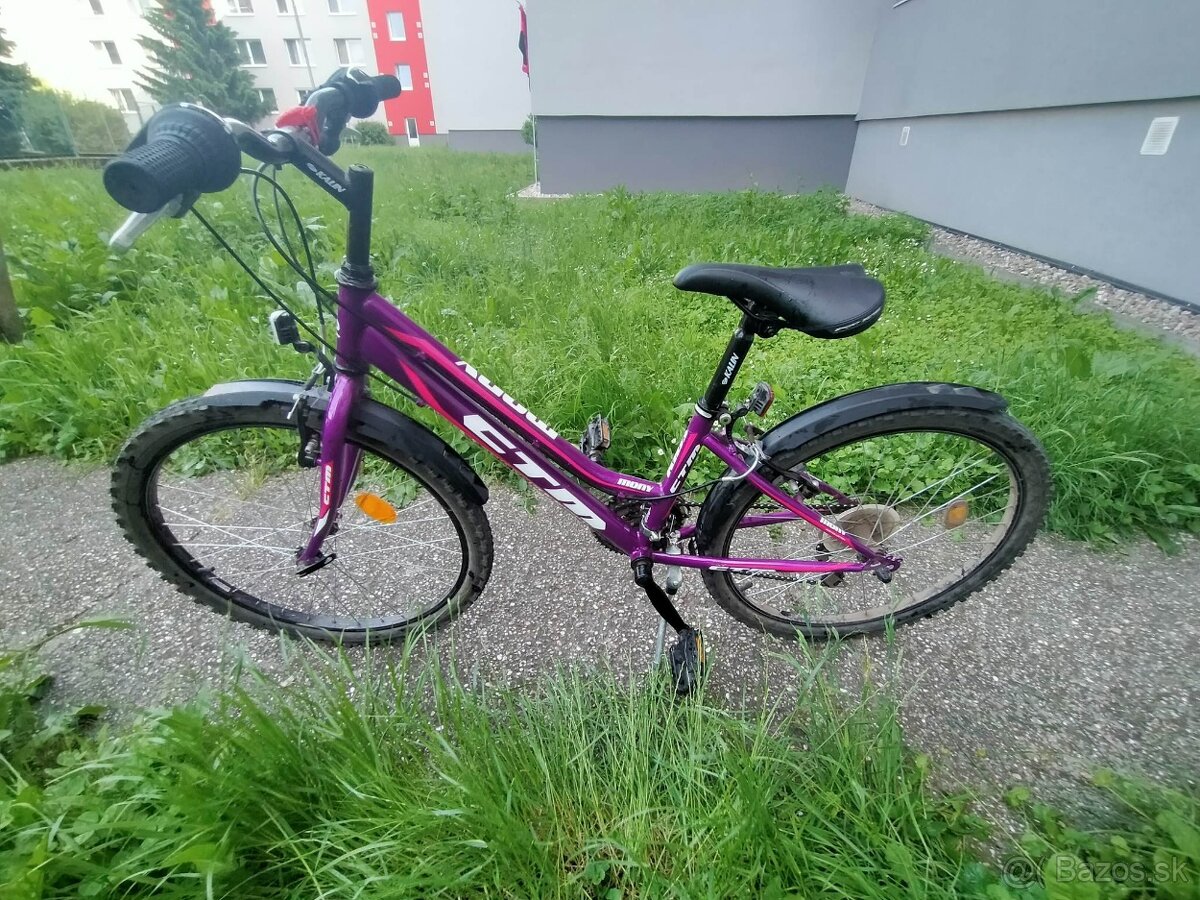 Dievčenský juniorský bicykel