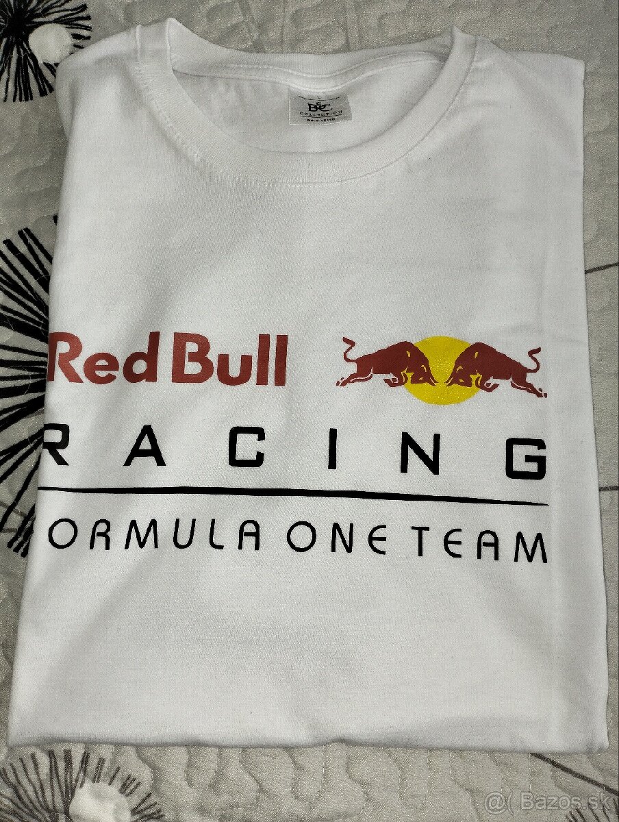 tričko Puma Redbull racing pánske biele L