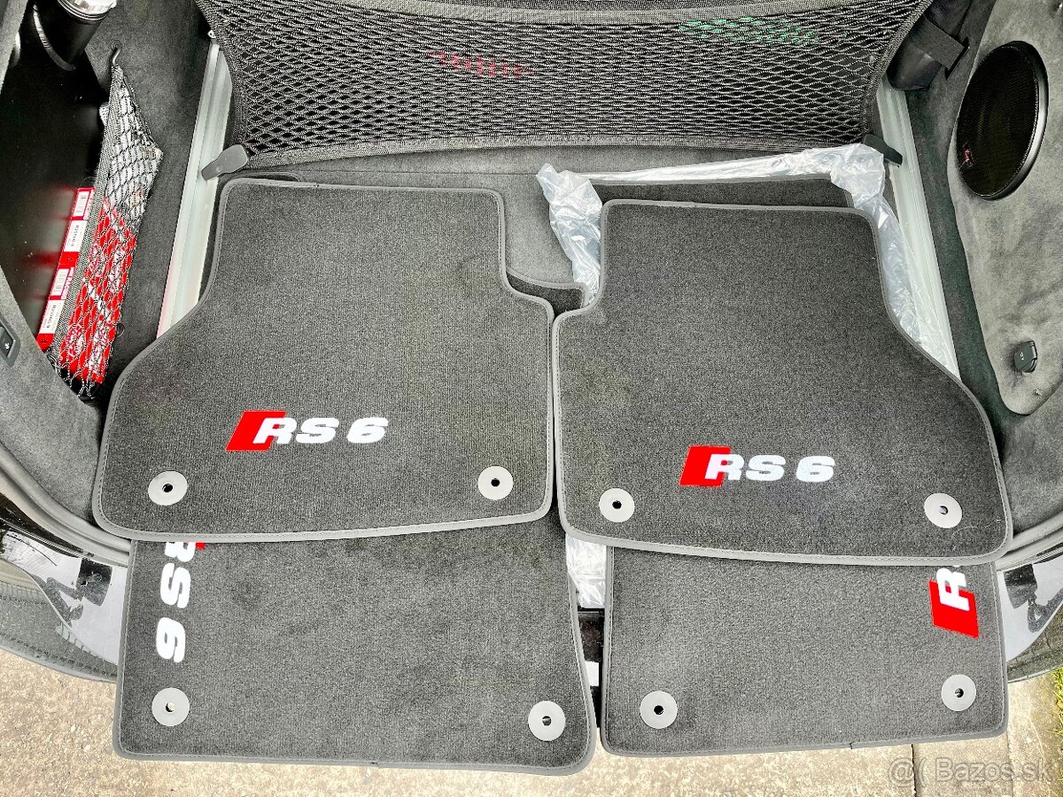 Koberčeky do AUDI RS6 S6 A6 model C8 nové