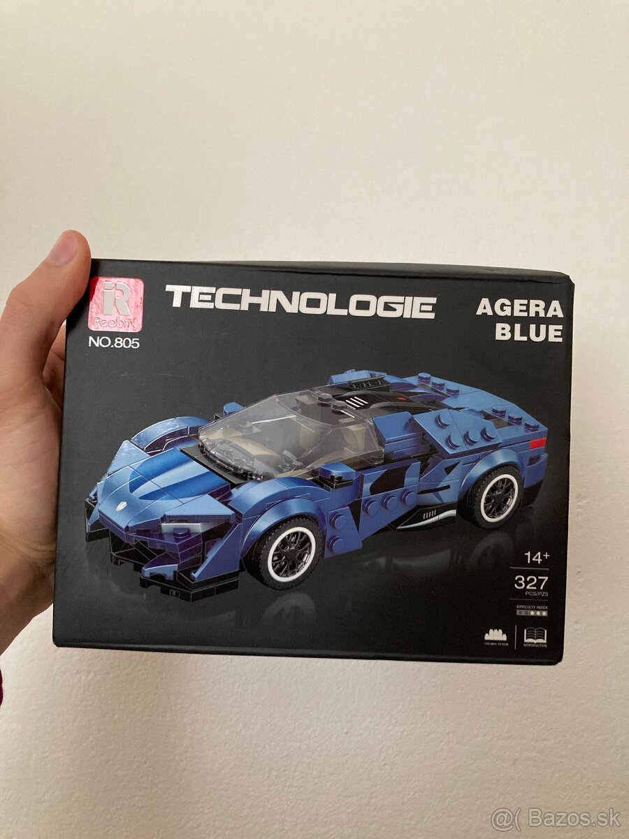 Technologie Lego Autíčko Koennigsegg Agera Blue