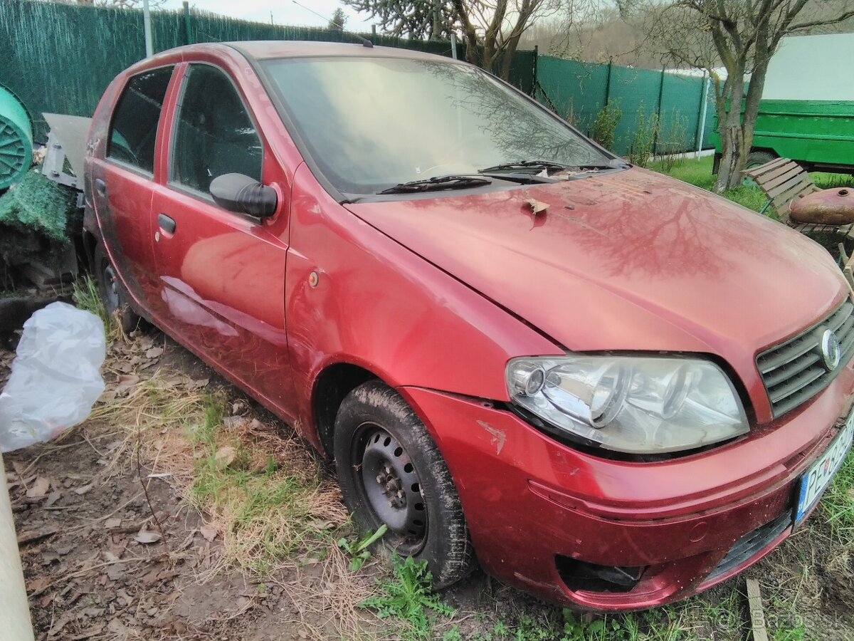 Punto na opravu, diely, zošrotovanie
