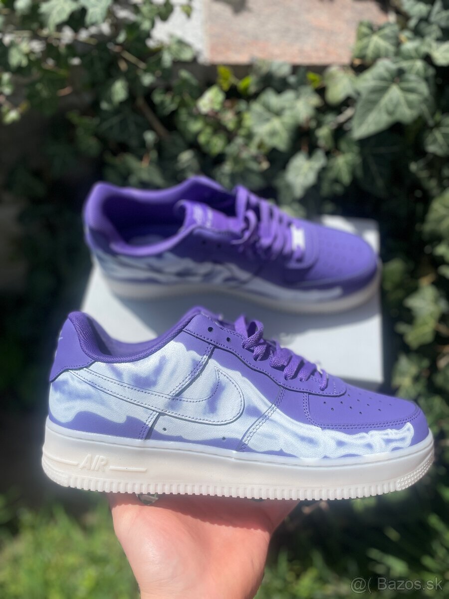Nike Air Force 1 Purple Skeleton EUR44