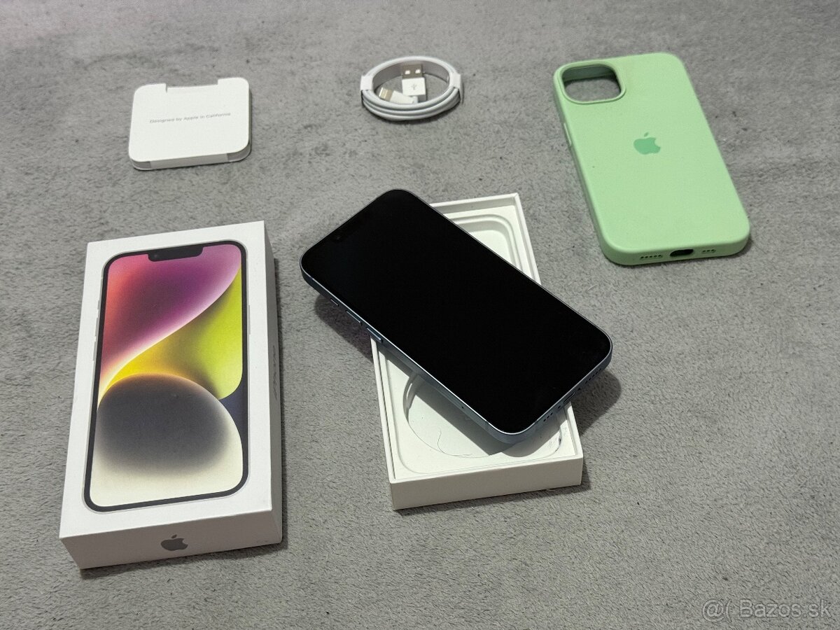 Predám Apple iPhone 14 128GB Blue Stav Nového Telefónu