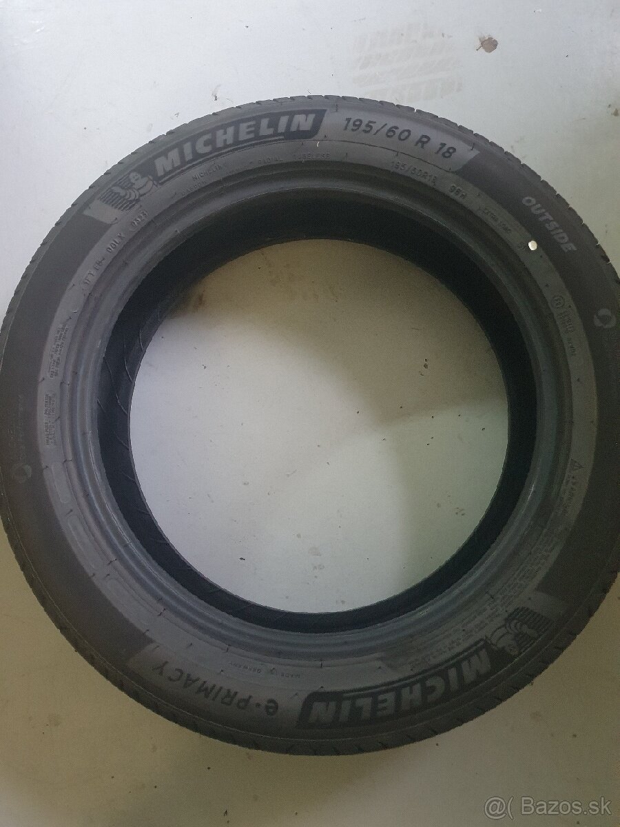 195/60 R18 letné Michelin