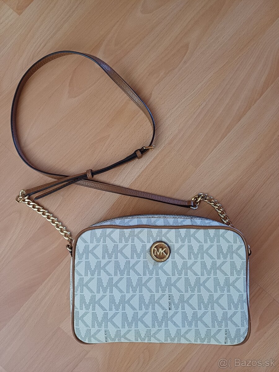 Kabelka MICHAEL Michael Kors béžová farba