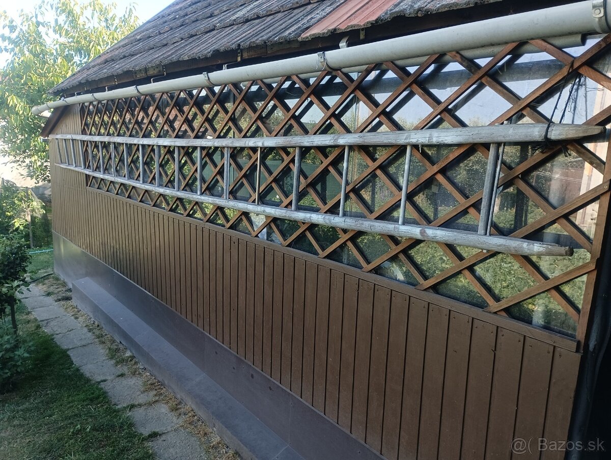 Rebrik dreveny 6m