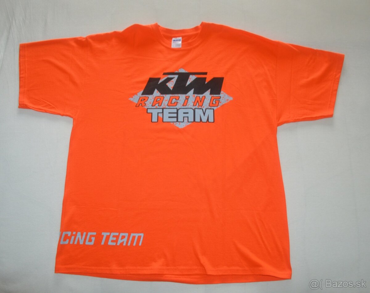 KTM tričko oranžové