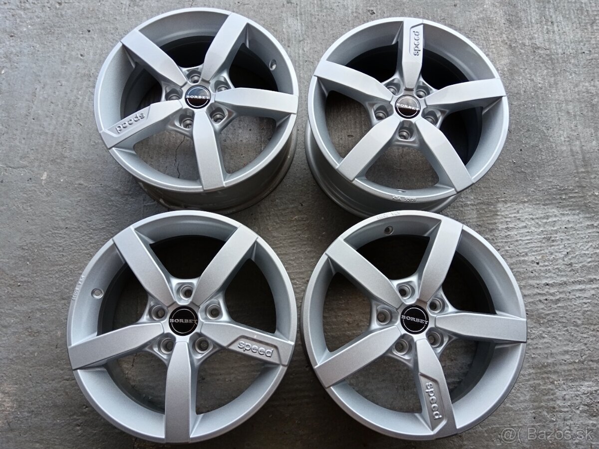 Elektróny Borbet R16 5x115 Opel Chevrolet nové