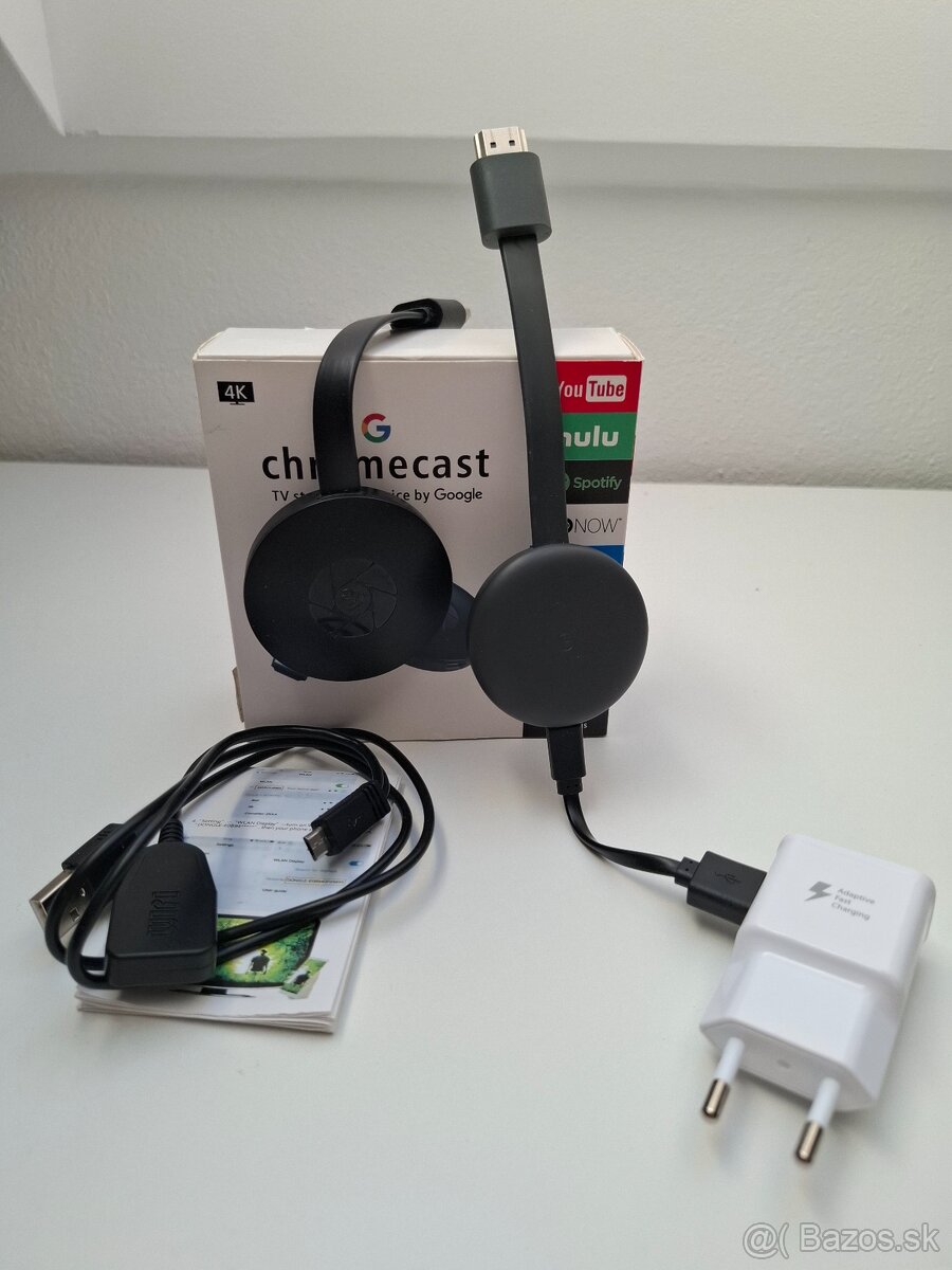 Google Chromecast 3 (originál) + neoriginálna verzia