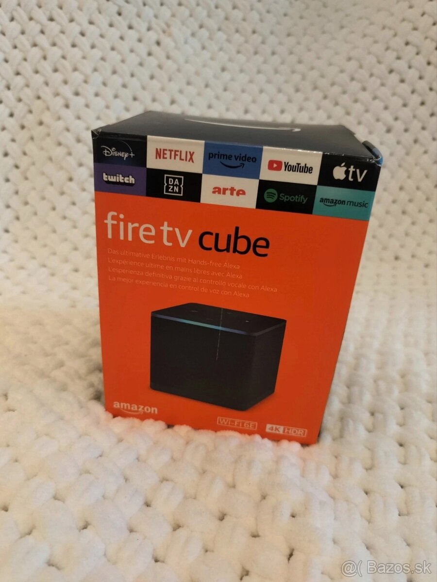 Mediálny prehrávač Amazon Fire TV Cube 3. generácie