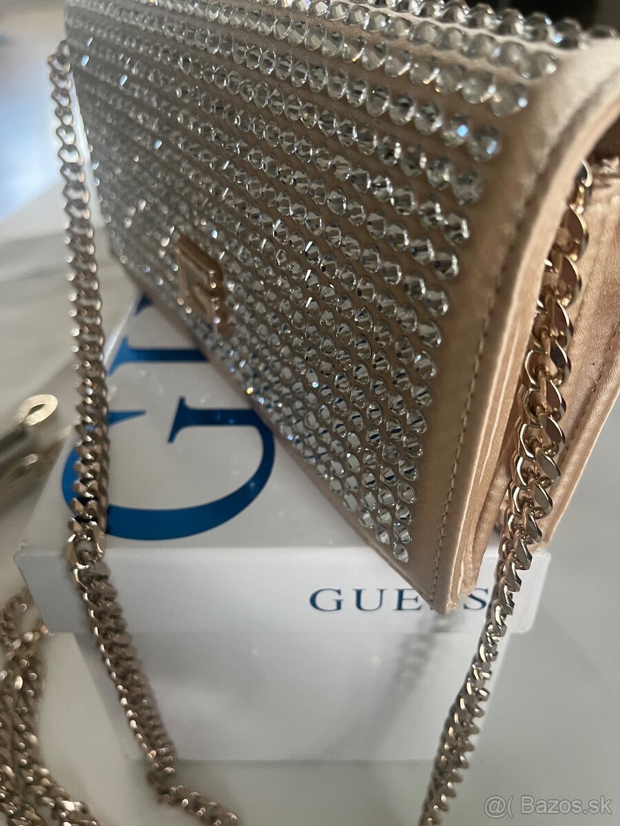 Dámska kabelka ,,Guess “ Púdrovo-zlatá (nova).