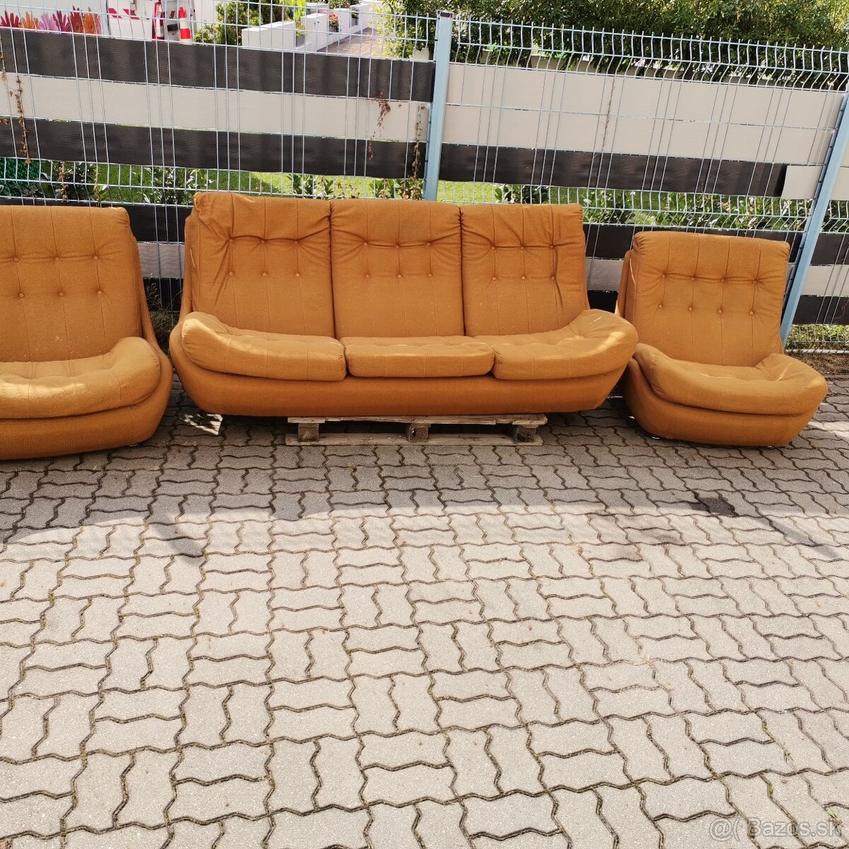 Retro Sedacia suprava Gauc Kreslo Atlantis Vintage