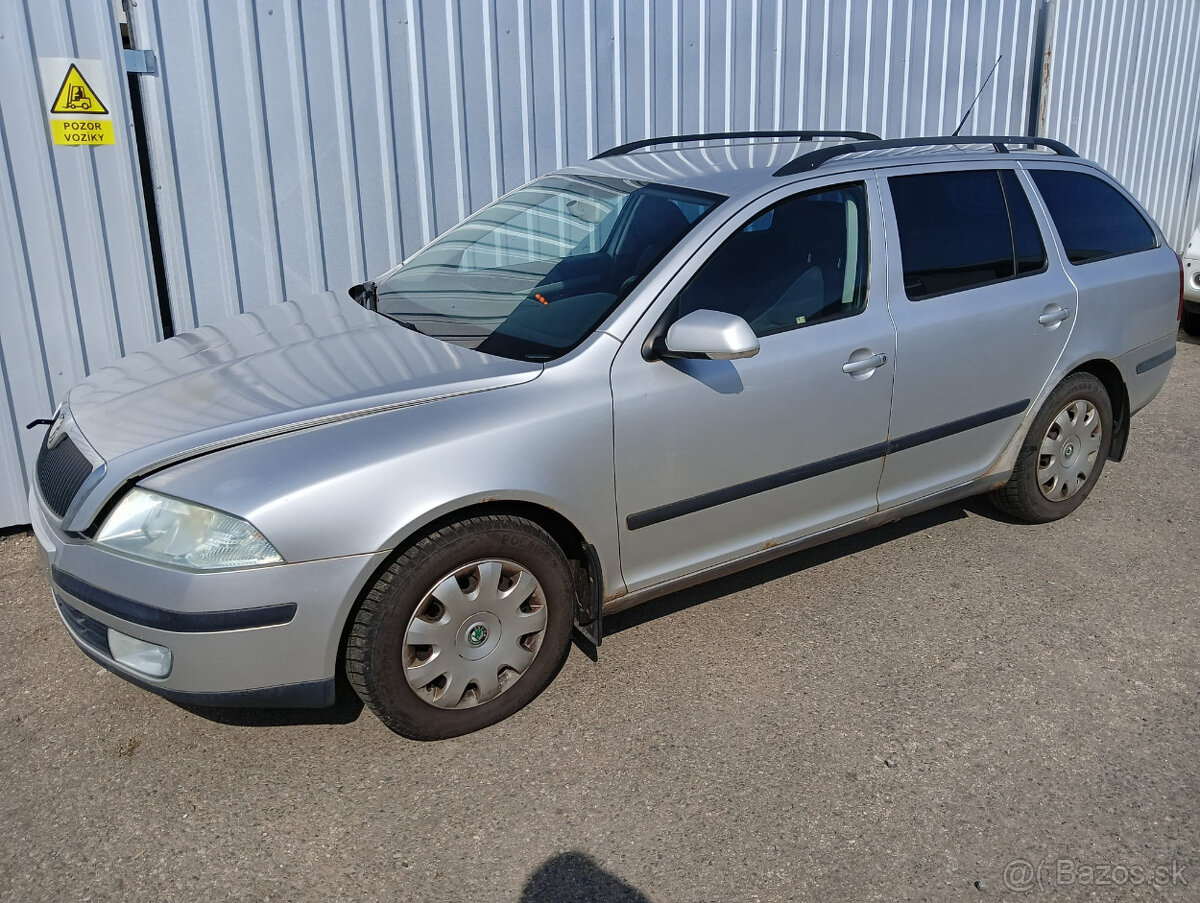 Škoda Octavia II. 1.9 TDI 77kW, kód motoru BKC