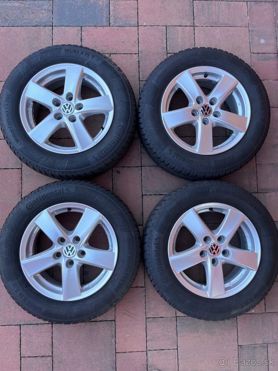 Hliníkové disky Skoda/VW/Seat R15, 5x112