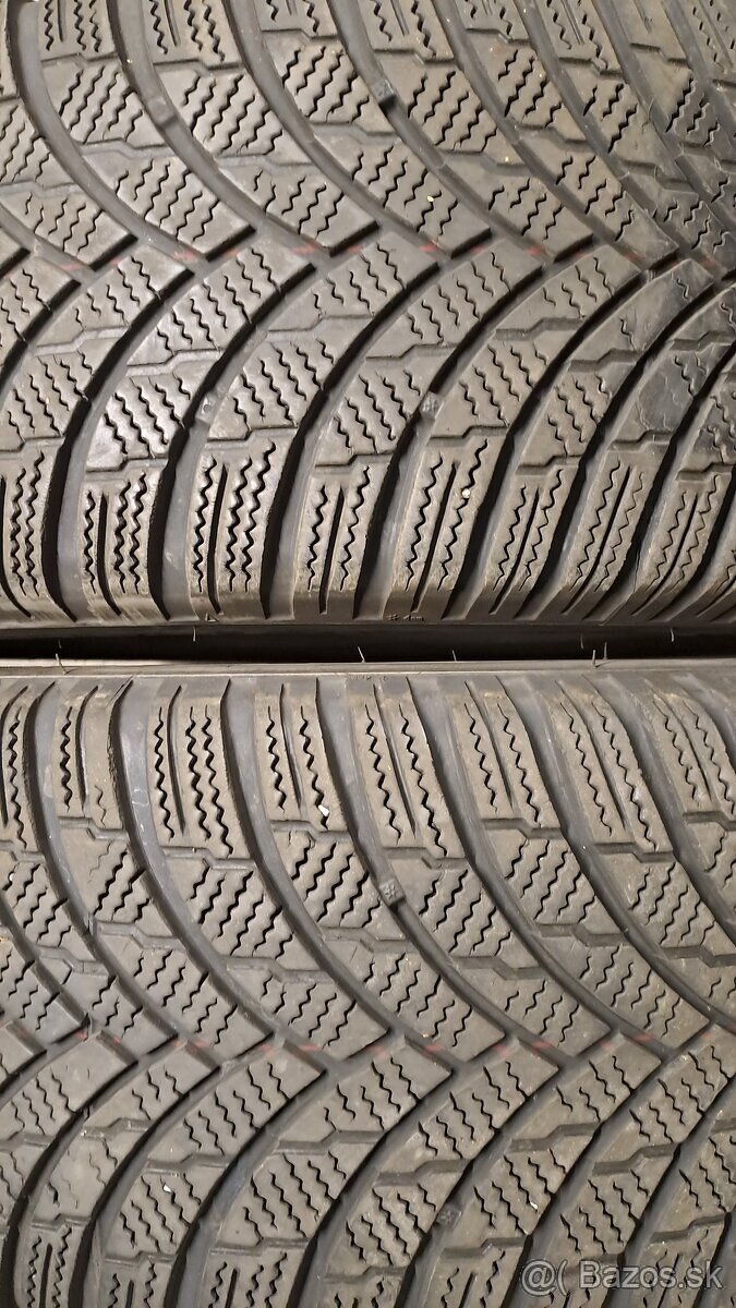 Predám 2ks jazdené zimné 225/6r18-104V Firestone