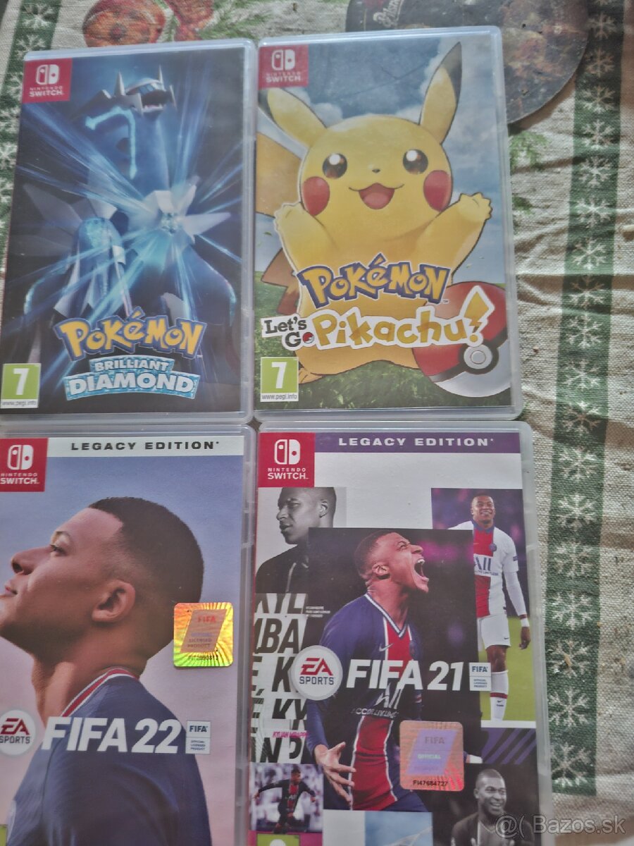 Hry na Nintendo switch