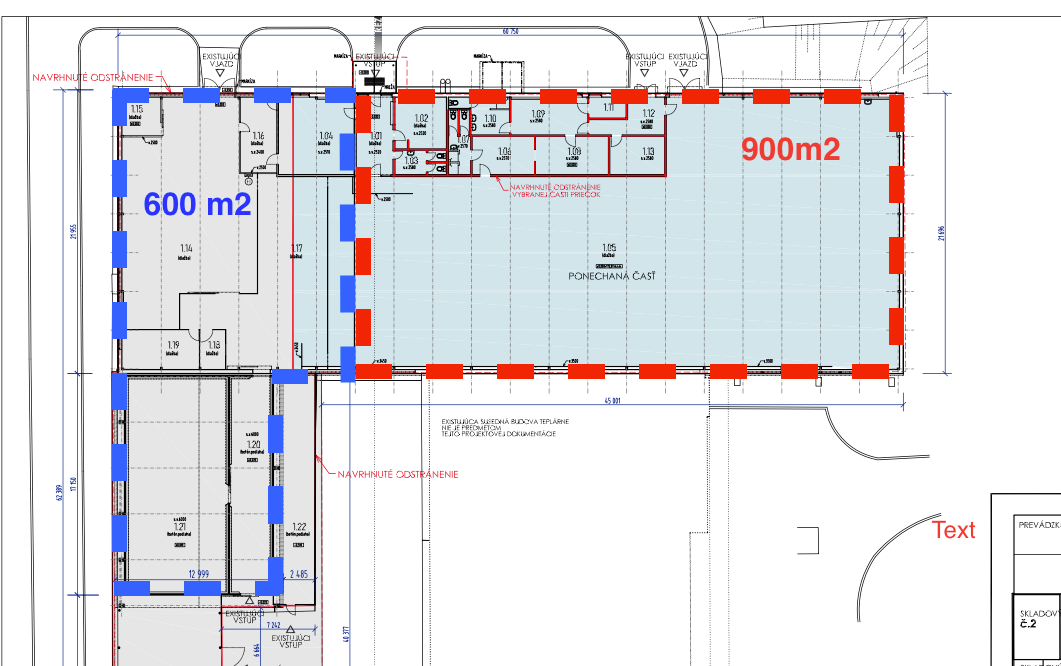 Na prenájom skladové priestory v Pezinku - Hala