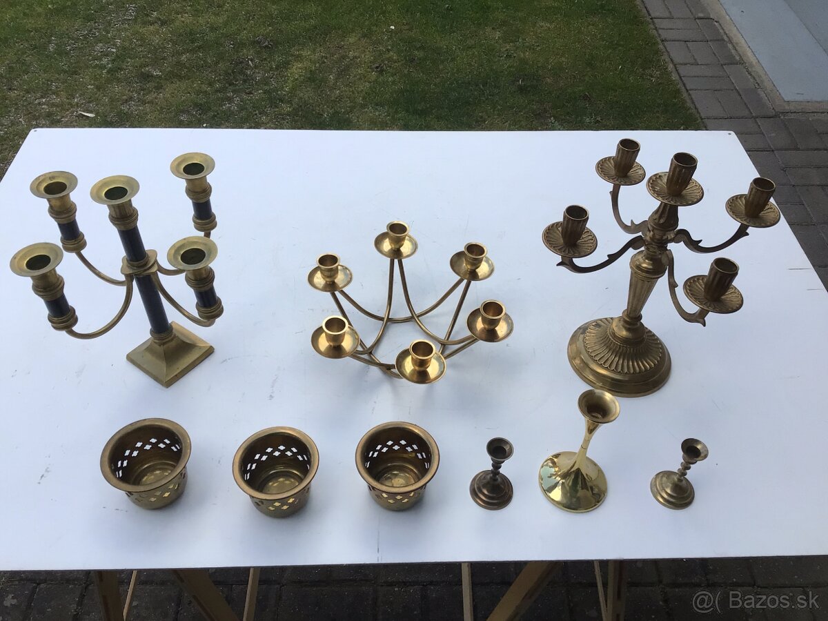 Mosadzne svietniky