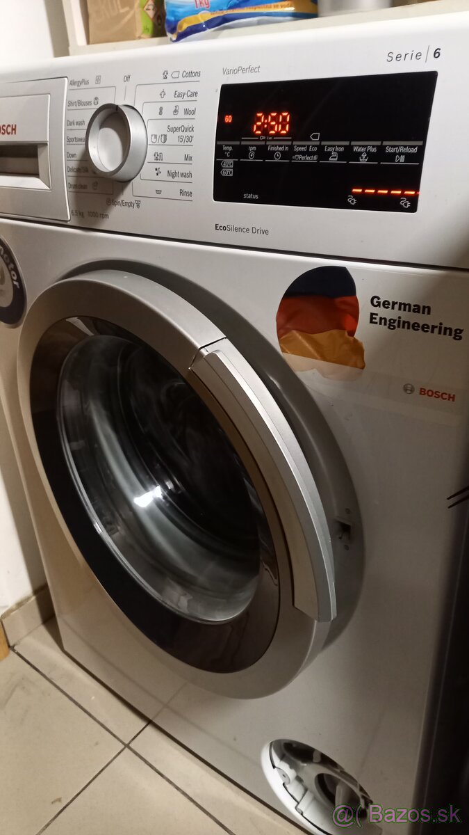 AUTOMATICKÁ PRÁČKA BOSCH