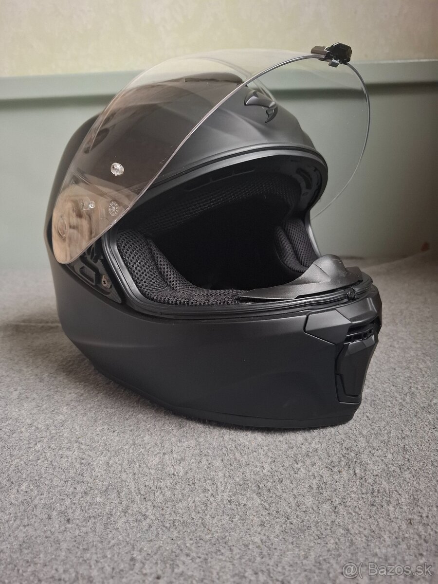 Predam damsku dvojdielnu kombinezu, integralnu prilbu