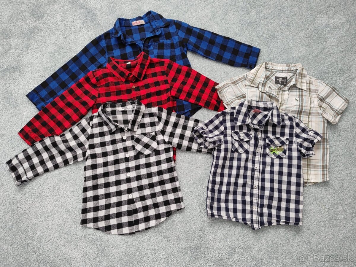 Detské košele 104-110