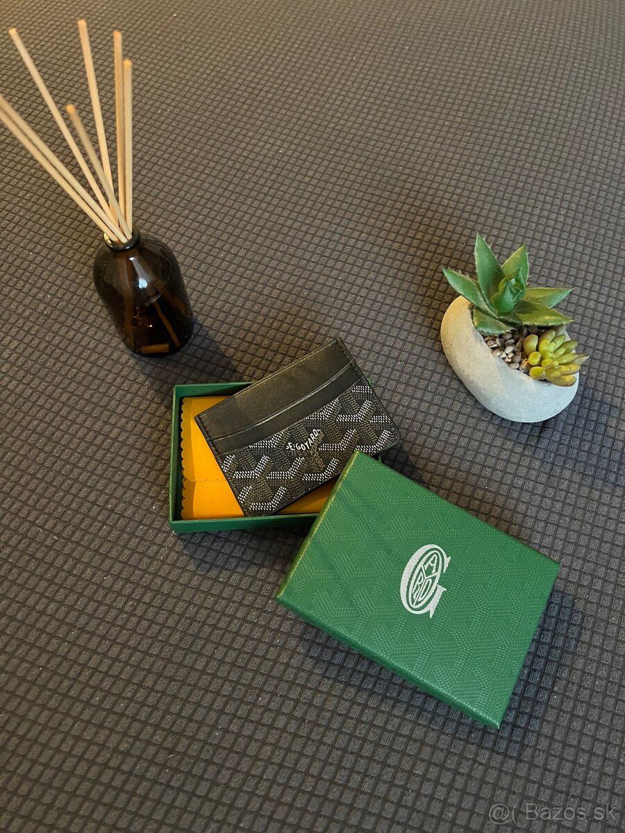 Cardholder goyard čierny