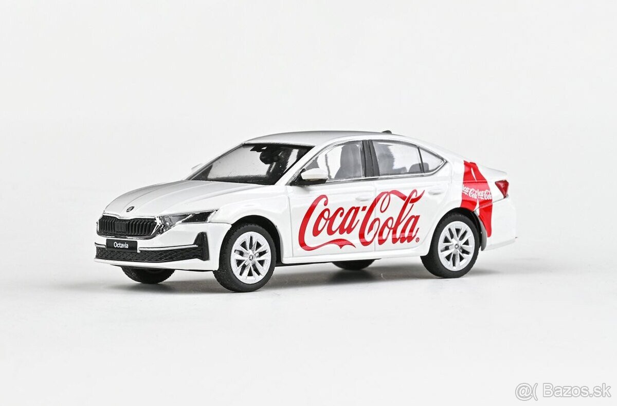 Modely Škoda Octavia IV - Coca-Cola 1:43 Abrex